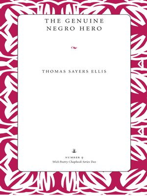 cover image of The Genuine Negro Hero